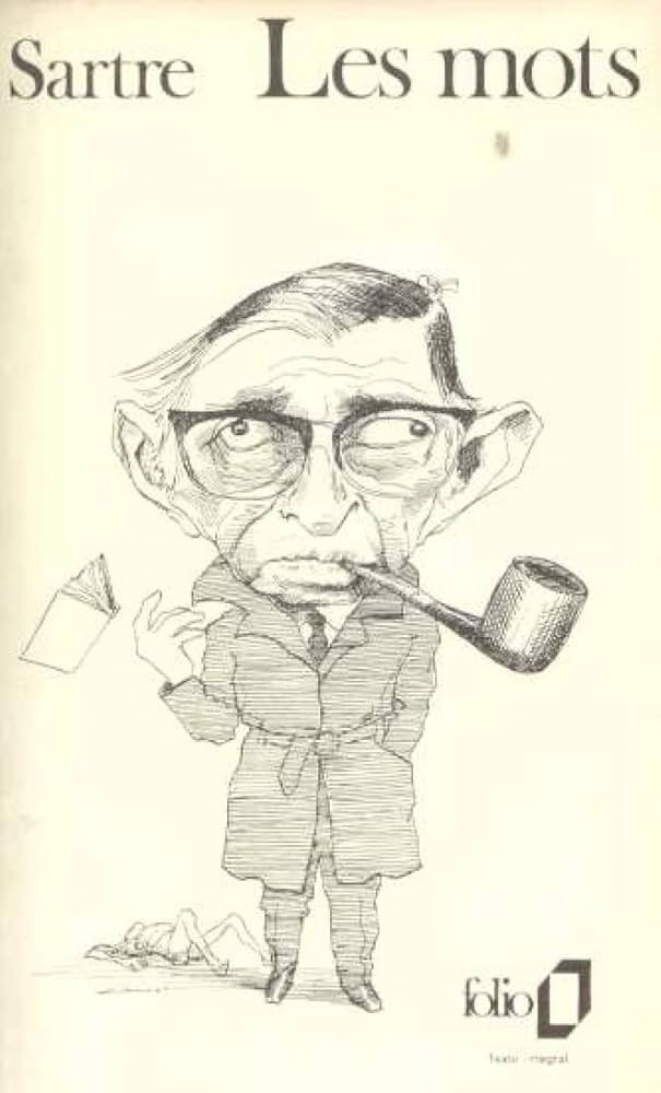 洋書 SARTRE Les Mots&autres eecrit autbgrphqs Jean-Paul Sartre // Les Mots + The Words – Livres Dalleau